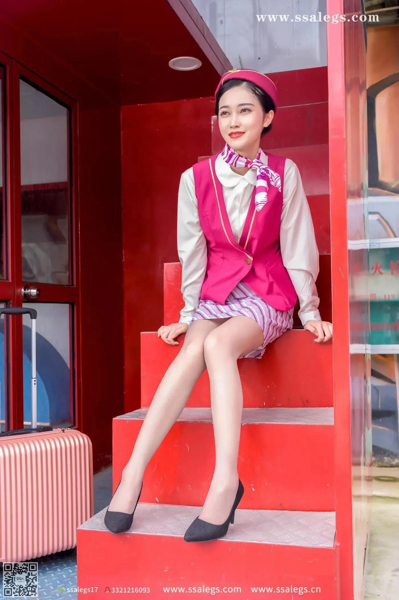 [SSA丝社]超清写真 NO.435 漫漫 她的空姐梦(上) [69P]插图6